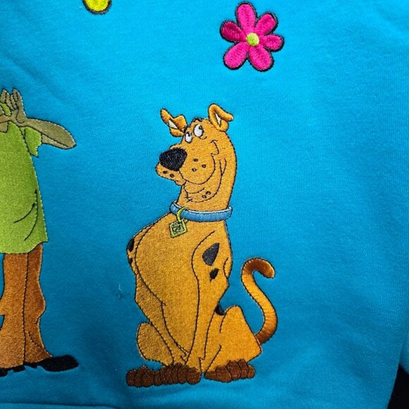 NWOT Scooby-Doo! Mystery Gang Embroidered Crewneck - BoxLunch Exclusive XL & 2XL - Picture 6 of 16